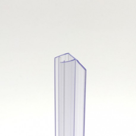Goma vierteaguas vertical para cristales de 6 mm - GME