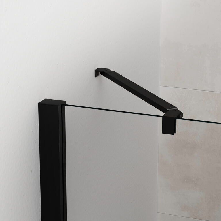 PANEL FIJO OPEN BAÑERA BLACK
