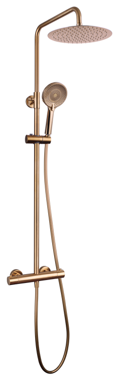 DUCHA TERMOSTÁTICA ELITE ROUND COBRE