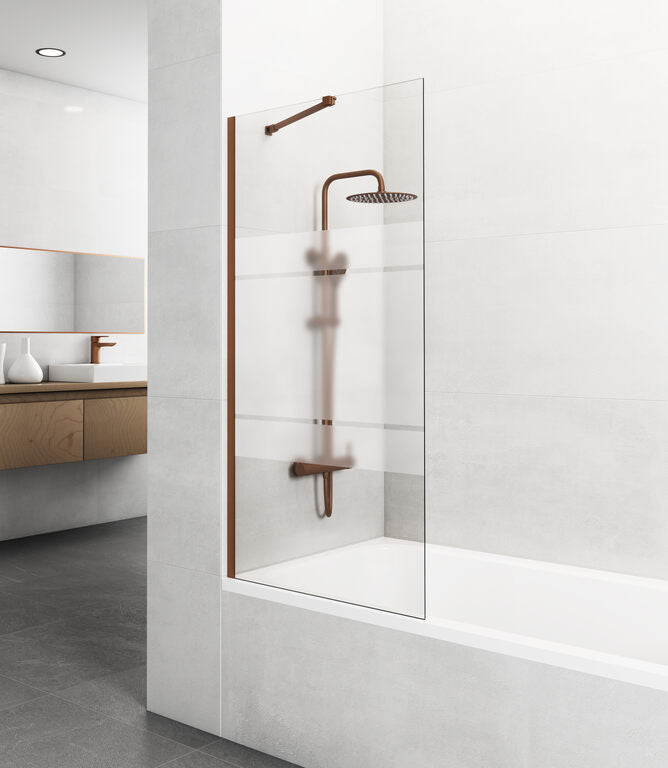 PANEL BAÑERA SCREEN 1F SG CB 85 + BRAZO COBRE