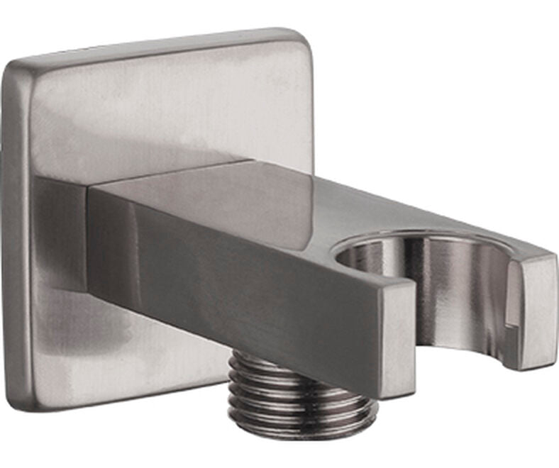 SOPORTE PARED DUCHA CUADRADO NICKEL