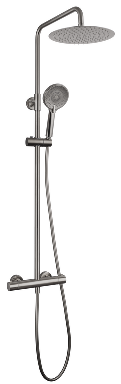 DUCHA TERMOSTÁTICA ELITE ROUND TITANIO