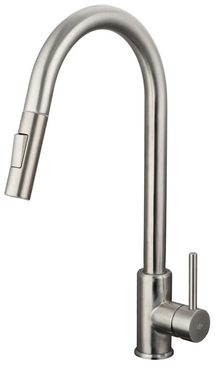 MONOMANDO COCINA EXTRAIBLE ROUND ACERO