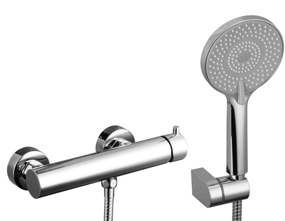 GRUPO DUCHA C/KIT UNIVERSAL CROMO