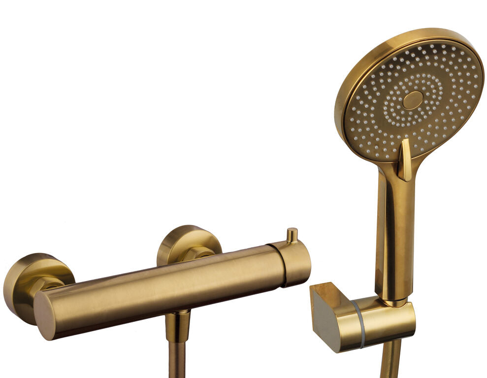 GRUPO DUCHA C/KIT UNIVERSAL ORO