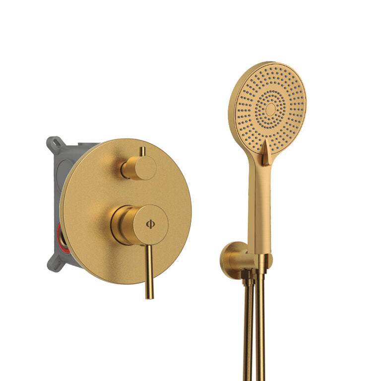 PARTES EXTERNAS EMP. SIRIO DUCHA MONOMANDO ORO