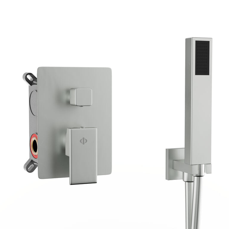 PARTES EXTERNAS EMP. ORION DUCHA MONOMANDO NICKEL