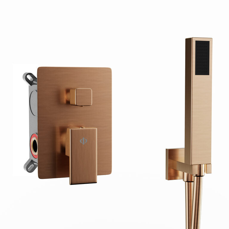 PARTES EXTERNAS EMP. ORION DUCHA MONOMANDO COBRE