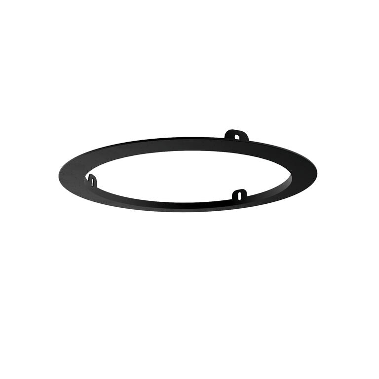 PREMARCO 35cm ROCIADOR EMPOTR. TECHO NEGRO REDONDO