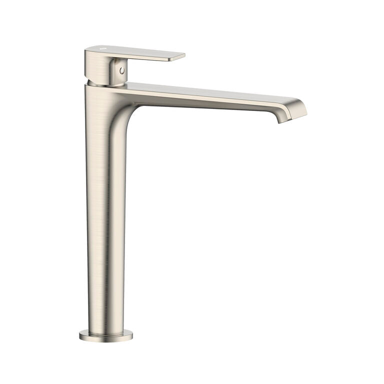 MONOMANDO LAVABO ALTO FIORE NICKEL