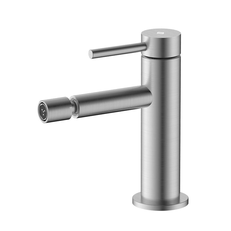 MONOMANDO BIDET PERSIO/MIO INOX ACERO CEPILLADO