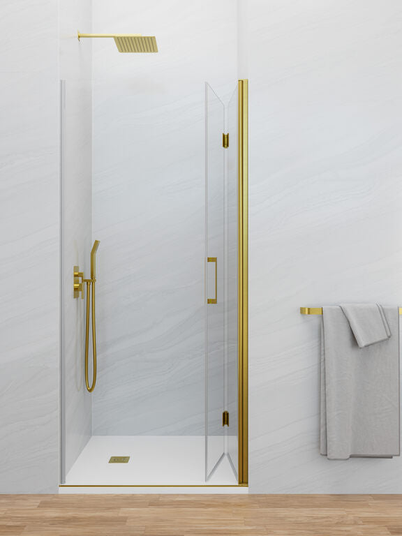 MAMPARA GLASS PLEGABLE C1 1F1P TP OR 70 (40+30) & MAMPARA GLASS PLEG C1 1F1P TP OR 75 (40+35)