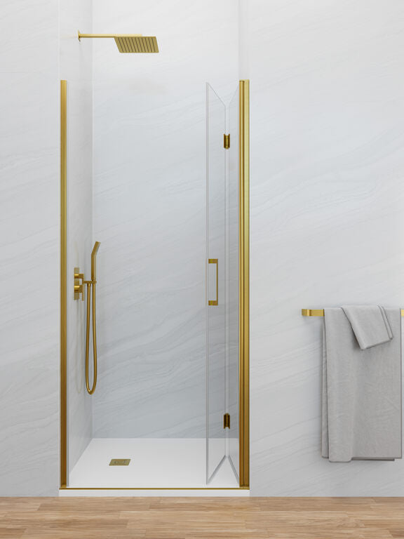 MAMPARA GLASS PLEGABLE C2 1F1P TP OR 75 (40+30) & MAMPARA GLASS PLEG C2 1F1P TP OR 80 (40+35)