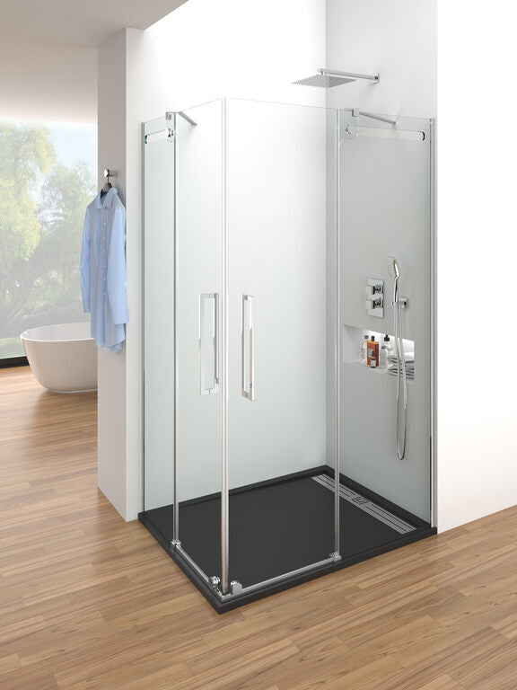 MAMPARA VETRUM ANGULAR TP CR 70X70 & MAMPARA VETRUM ANGULAR TP CR 80X80