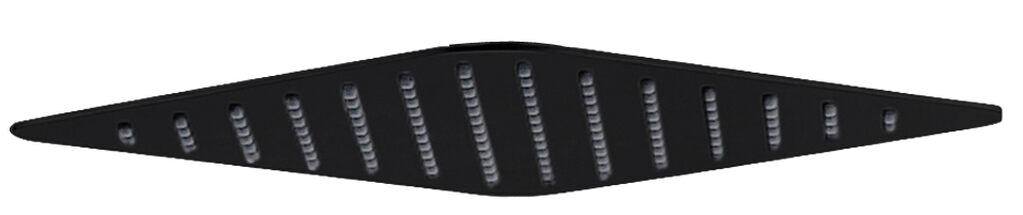 ROCIADOR ACERO INOX CUADRADO 25 NEGRO