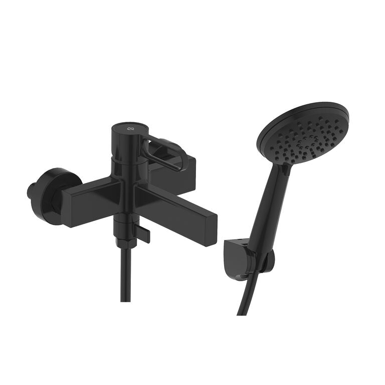 GRUPO BAÑERA C/ KIT DUCHA DIOR NEGRO