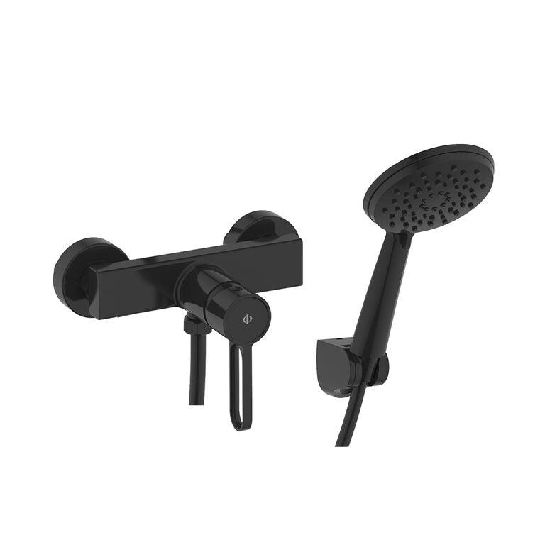 GRUPO DUCHA C/ KIT DUCHA DIOR NEGRO