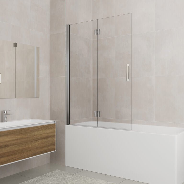 PANEL BAÑERA GLASS TP CR 94,5X150 (47+47)