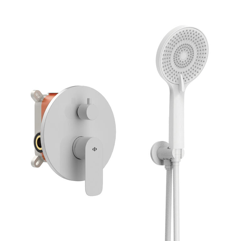 CONJUNTO EMPOTRAR 2 FUN. MONOMANDO CASSIO BLANCO