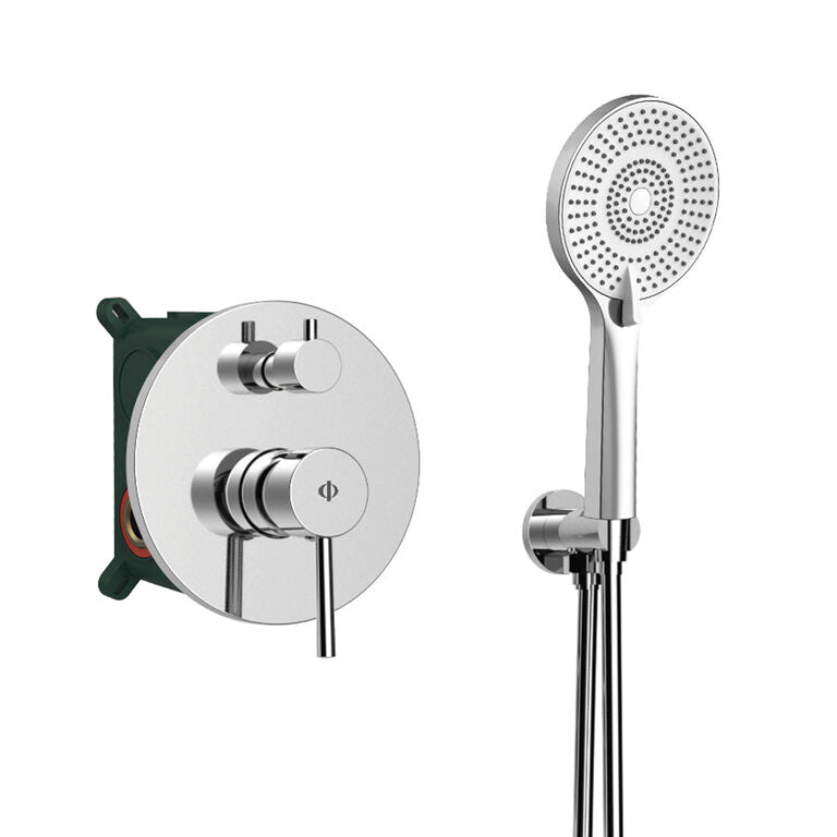 CONJUNTO EMPOTRAR 2 FUN. MONOMANDO SIRIO CROMO