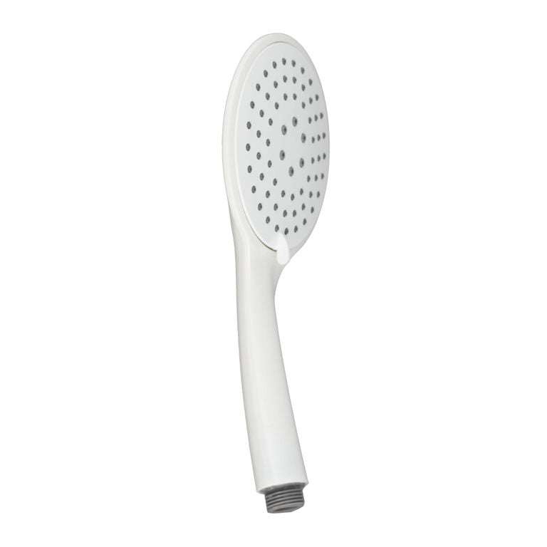 MANGO DUCHA REDONDO BLANCO