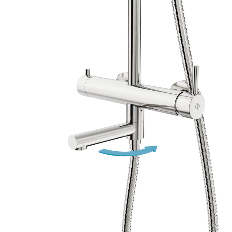 SALIDA BAÑERA INVERTER R CROMO