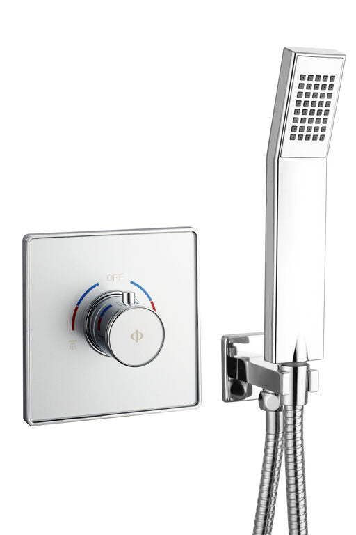 EMPOTRABLE 2 FUNCIONES UNIVERSAL CROMO C/KIT