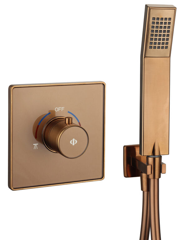 EMPOTRABLE 2 FUNCIONES UNIVERSAL COBRE C/KIT