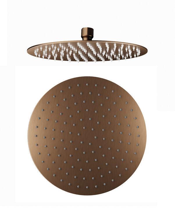 ROCIADOR ACERO INOX REDONDO 25 COBRE