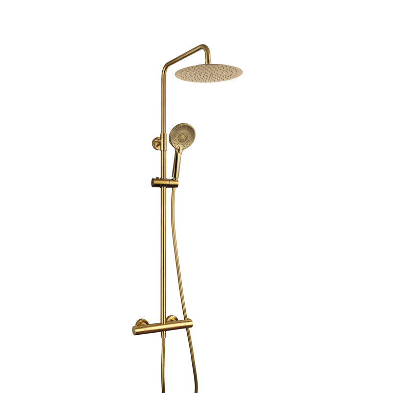 DUCHA TERMOSTÁTICA ELITE ROUND ORO