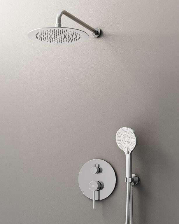 CONJ. EMPOTR. MONOMANDO SIRIO CR + ROCIADOR PARED