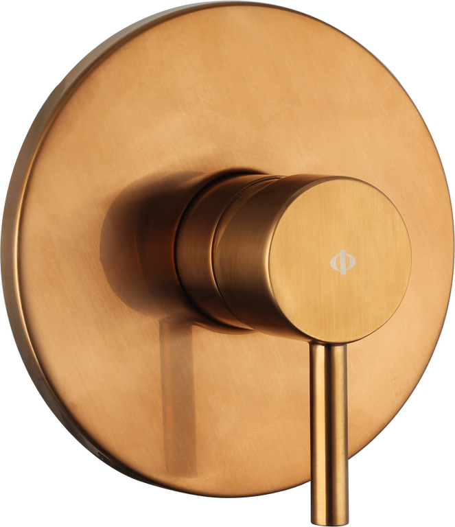 EMPOTRABLE DUCHA 1 FUN. MONOMANDO SIRIO COBRE