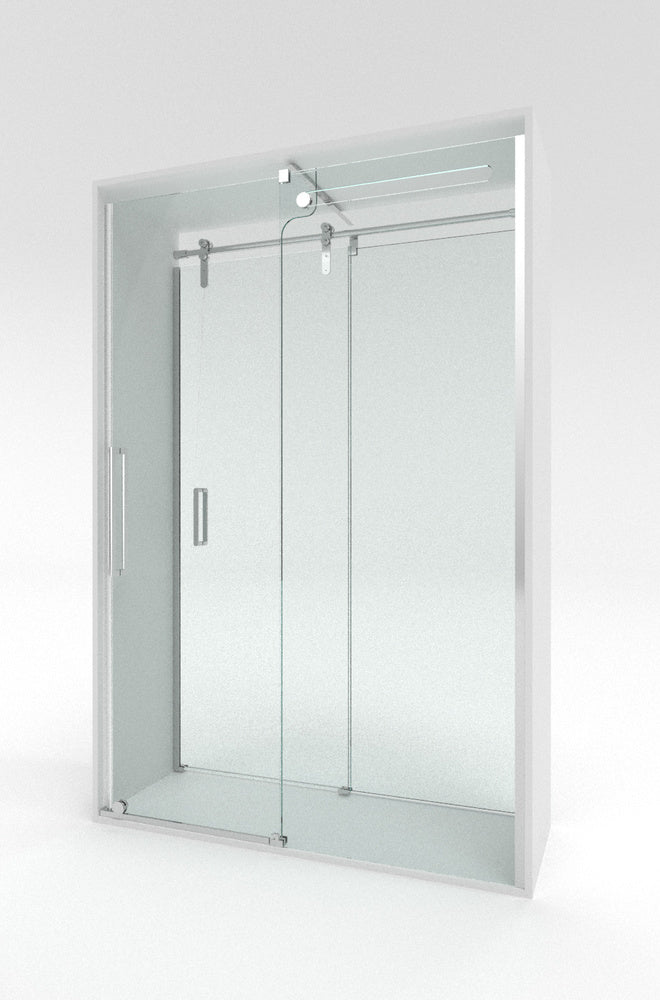 EXPOSITOR 3 FRONTALES NEGRO GRIS 50X140X205